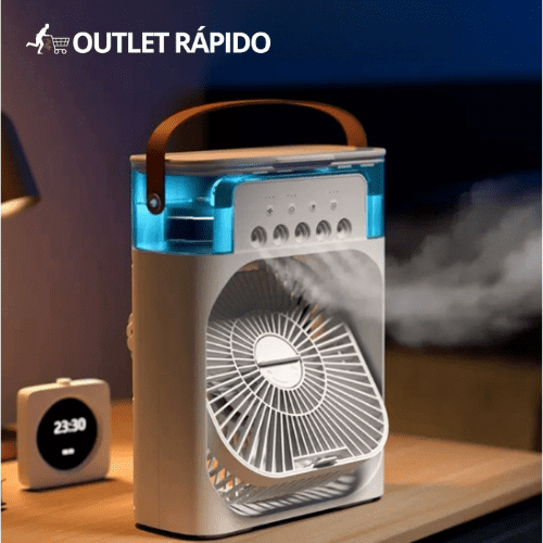 Mini Ar Condicionado - Climatizador - Umidificador - Ventilador Portátil